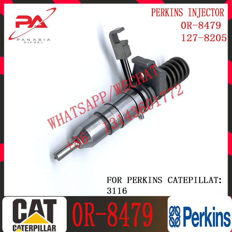 3116 Engine Diesel Fuel Common Rail Injector Assembly 127-8205 0R-8479 For C-A-Terpillar Integrated Toolcarrier IT12B IT14