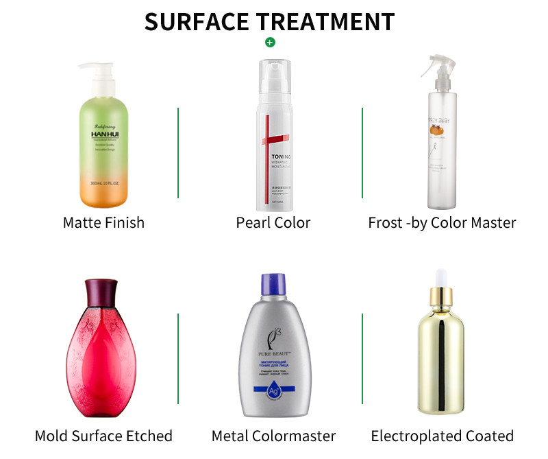 150ML Versatile Cylinder PET Plastic Cosmetic Bottles For Essence Oil With Pump