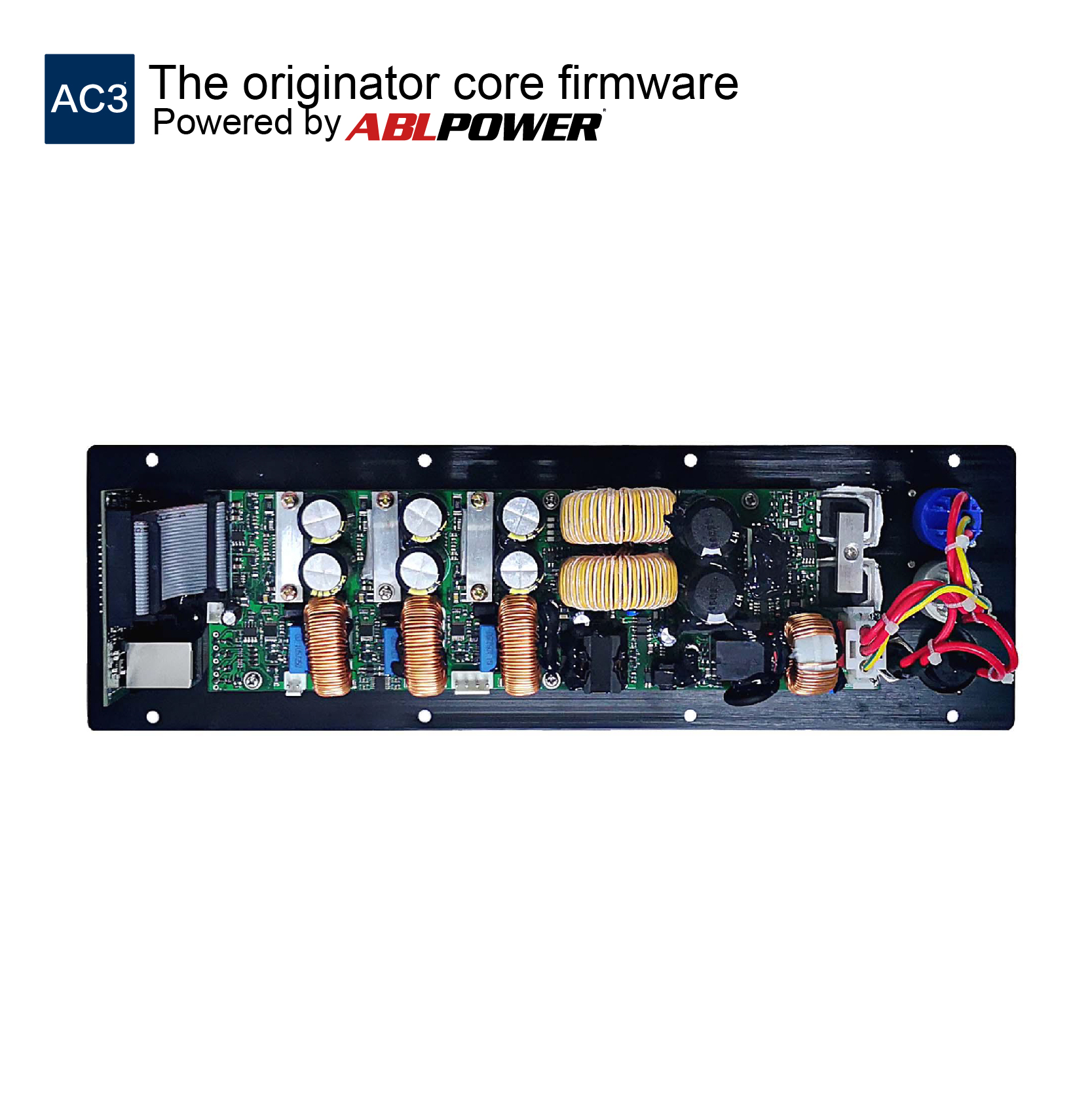 Black AC3 Active Line Array Speaker Power Amplifier Module