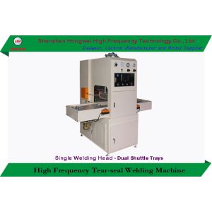  High Frequency Tear-Seal Welding Machine with Shuttle Tray Manufactures