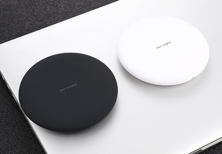 QI Fast Wireless Mobile Charger For IPhone X / 8 Lithium Battery CE FCC