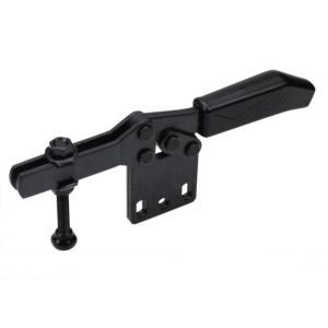 Black Oxide Straight Base Quick Release Horizontal Handle Toggle Clamp GH-290308