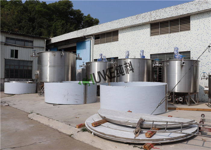 Big Stainless Steel Filter Housing Ss Mixing Tank Easy To Clean High Stability