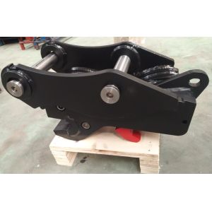 EXCAVATOR HYDRAULIC MULTI QUICK COUPLIER HITCH WITH DOUBLE LOCK