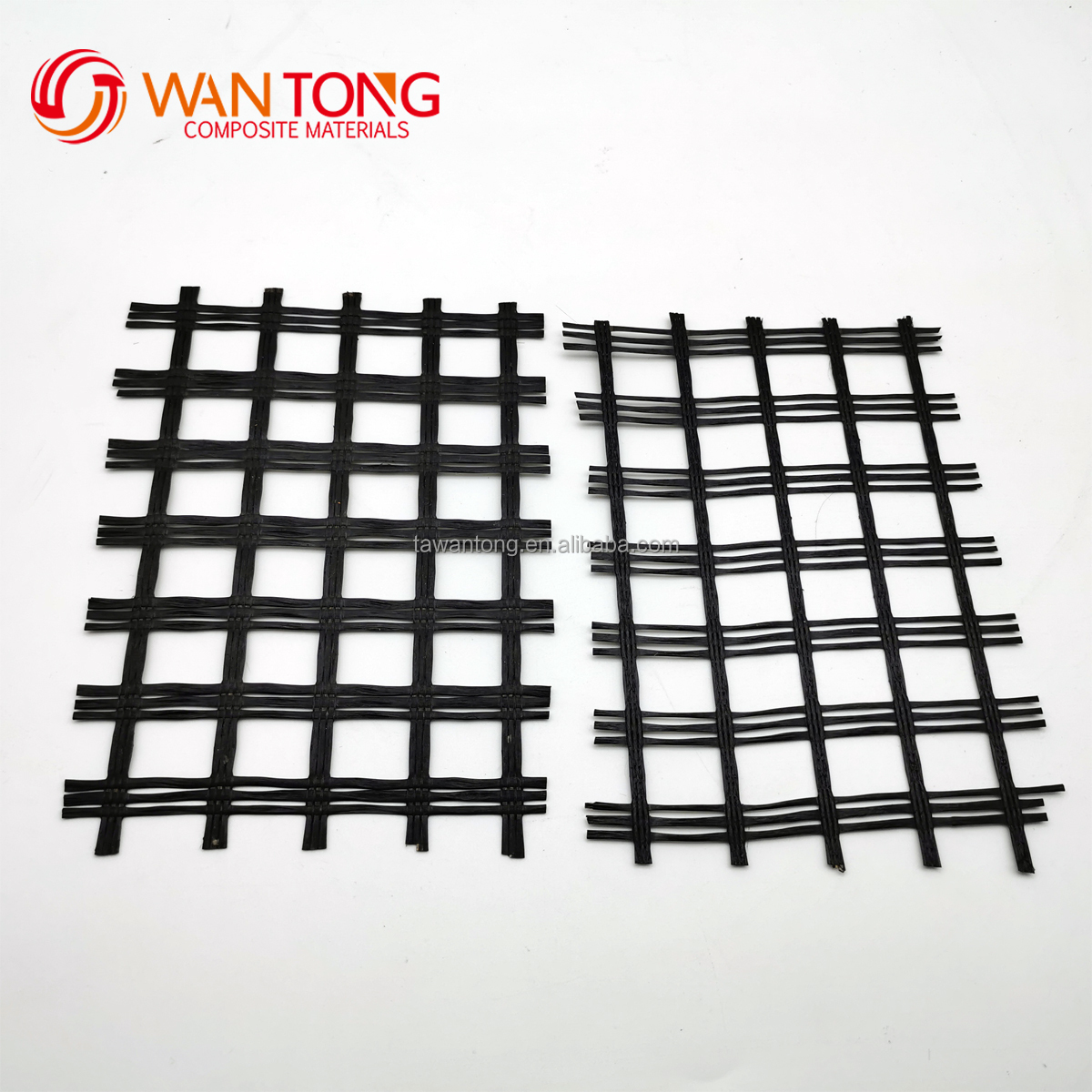 High Intensity Biaxial Glass Fiber Geogrid for Earth Working PP Plastic Biaxial Geogrid