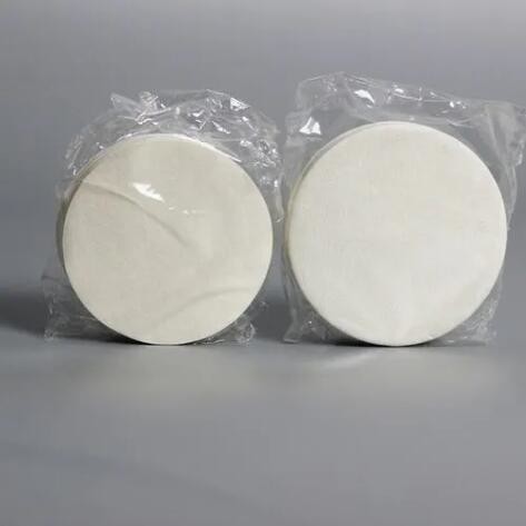 Eco Friendly Bulk Mini Round White Coffee Pod Filter Paper 0.15cm