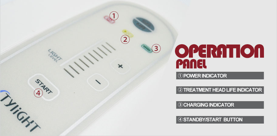 Skin Rejuvenation Machine Home Portable Instrument 2 Kinds Tip 4.4cm*1.6cm