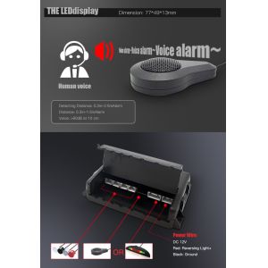 Universal Car Backup Radar Auto Reversing Sensors Weatherproof IP67