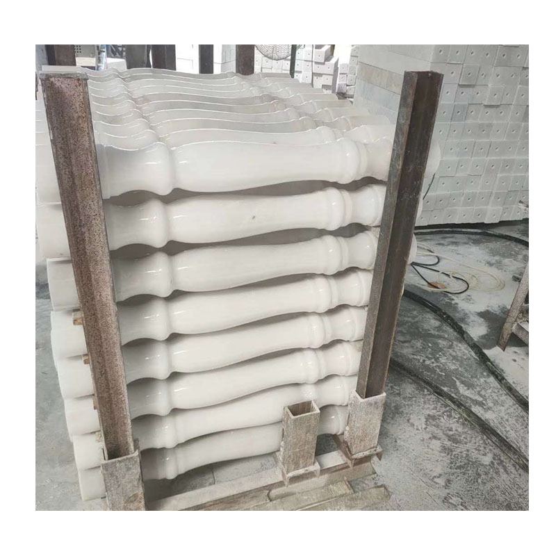Elegant White Onyx Marble Stone Baluster for Stair Decor in North and Latin America
