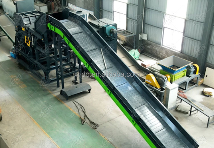 Iron Scrap Shredder Machine Waste Radiator Shredder Aluminum Hammer Mill