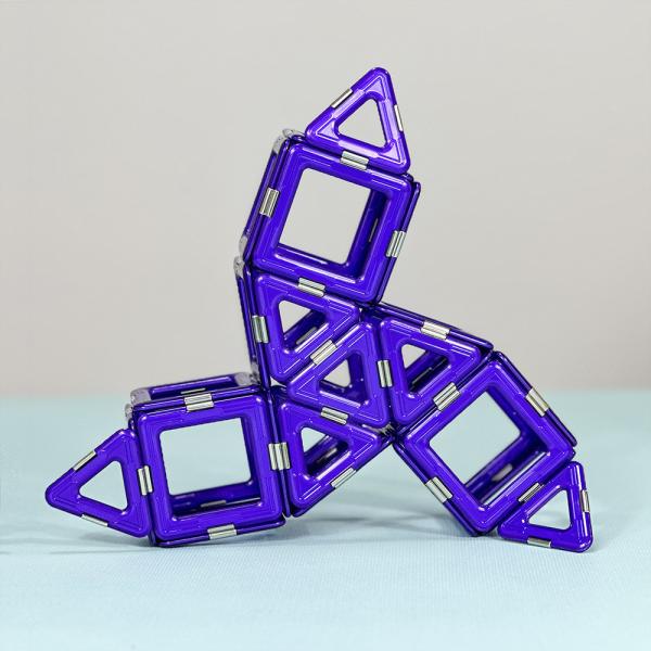 Boomerang Shapes 3D Magnetic Building Block Sets for Educational Develop