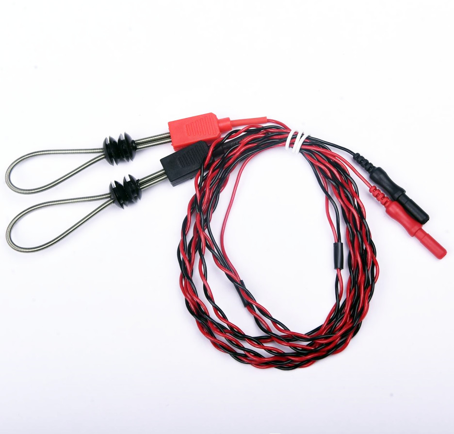 EMG Stimulated Finger Loops Twisted With 2 Stainless Steel Adjustable Springs