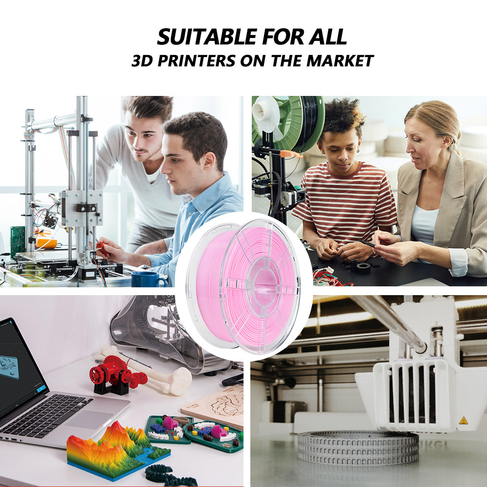 iBOSS PETG Pink Filament 3D Printer Filament 1.75mm Enhanced Toughness Bubble Free