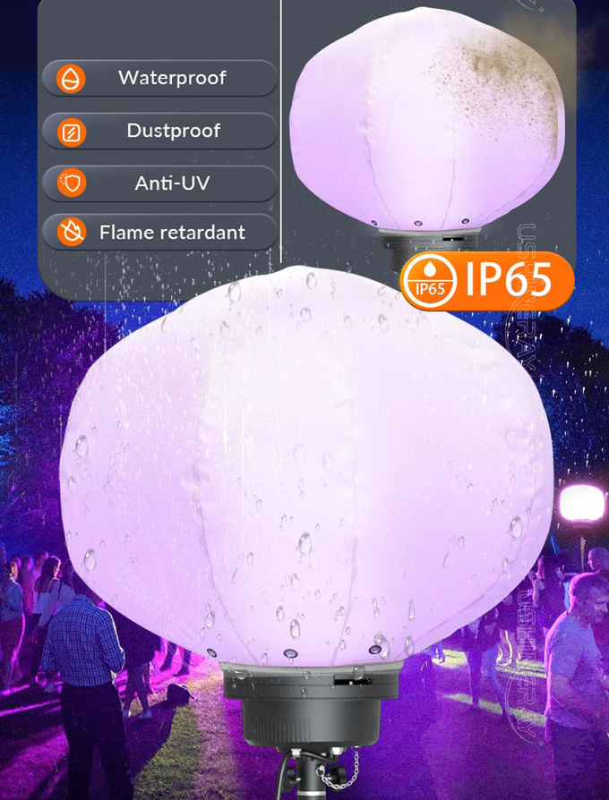 120W Led RGB Balloon Light Tower Versatile Portable Light Tower For Outdoor Event