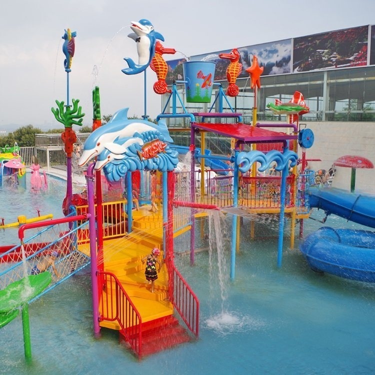 Kids Favourite Water House Playground Theme Park Rides