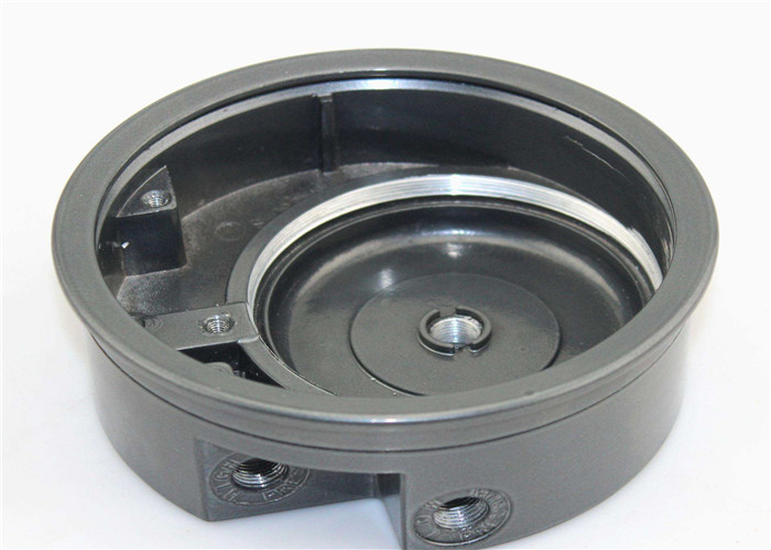Silver Die Cast Aluminium Housing , Aluminum Machining Part Optional Color