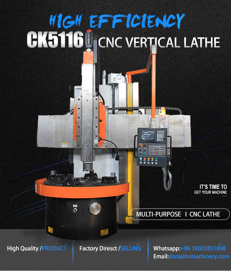 3Axis Vertical Large Diameter Lathe With Ce Standard Hight Rigidity China Supply