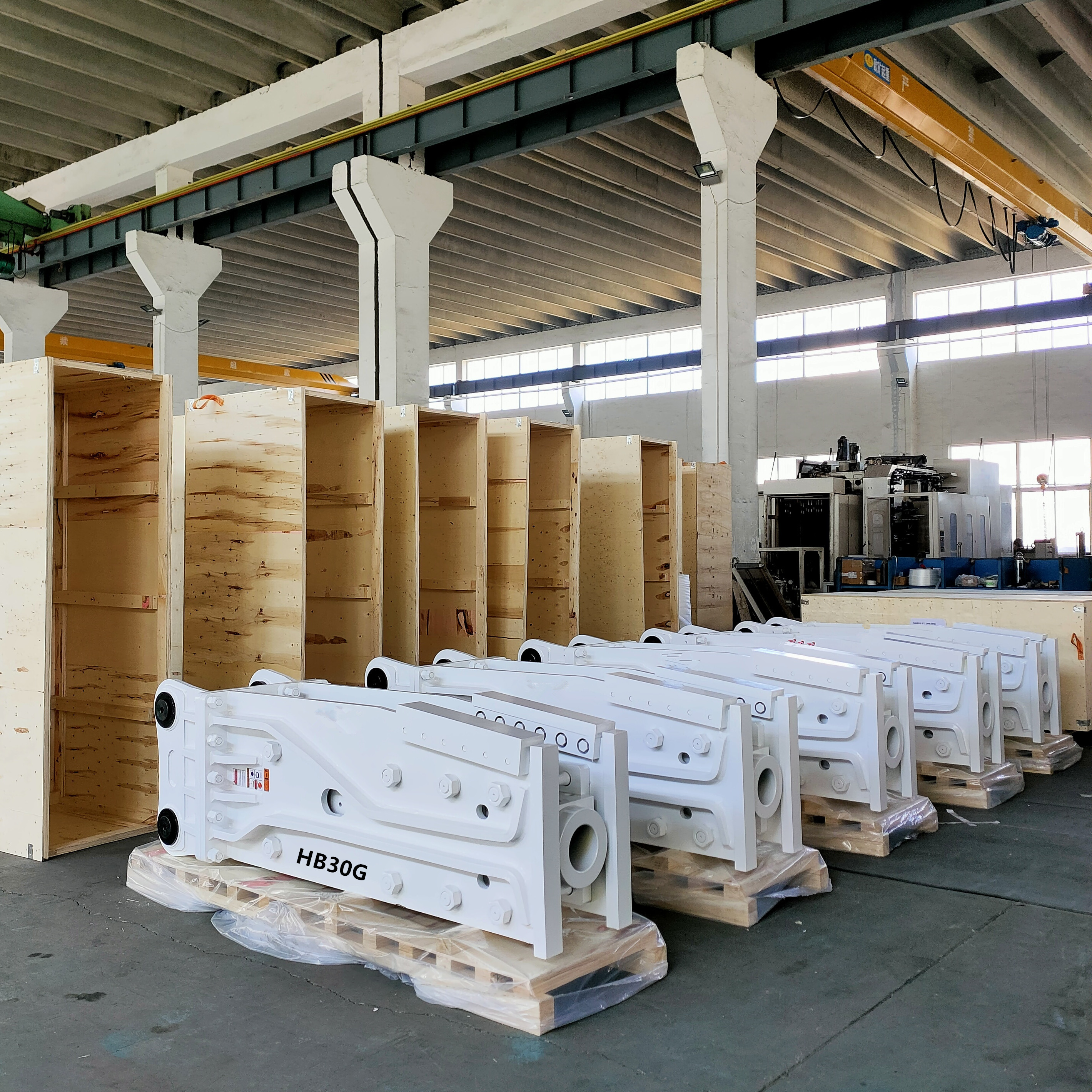 Mini 3 - 8 Tons Excavator Hydraulic Breaker For EX50 PC60 SK70