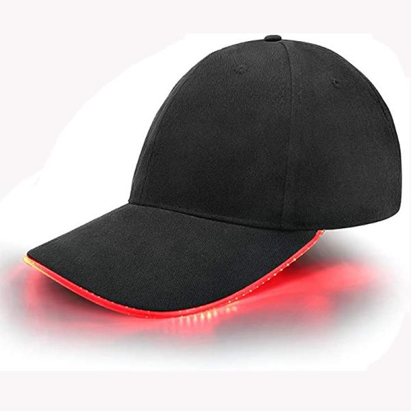 Quality LED Light Up Baseball Hats 3 Flashing Modes For Party Rave Christmas for sale