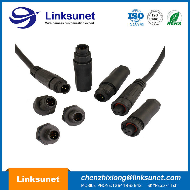 Four Point Crimp Type CTO Circular Connector Cable Assembly High Flex For New Energy Vehicles
