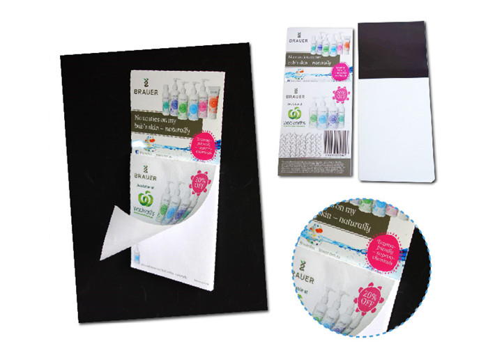 Custom Magnetic Sticky Notes Memo Pad and Fridge Magnet for Refrigerator and Memo Pad