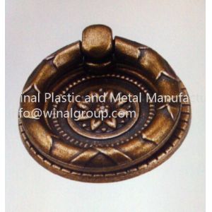 Antique bronze cabinet pull handle,diameter47,drawer ring,door pulling ring handle.