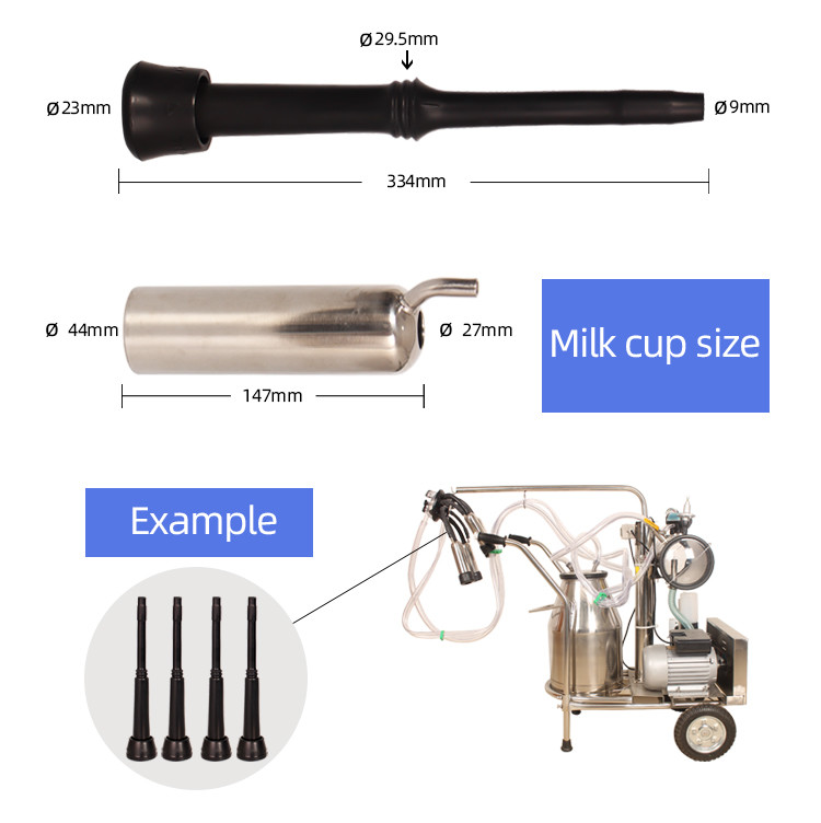 Westfilia Dairy Milking System Components WS240U Milk Liner And Hygienic Milking Proces