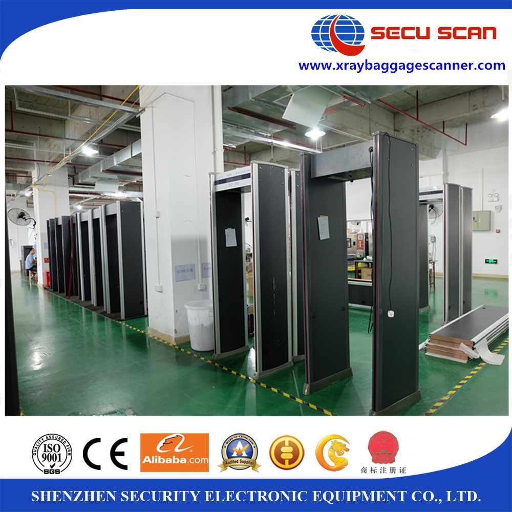 Multi Zones archway metal detector / body scanner with LCD display