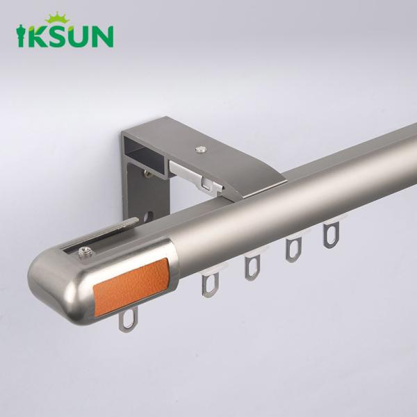 Quality Easy Installation Aluminium Curtain Track For Window  Silence Rails Curtains Accessory for sale