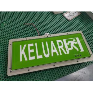 Aluminum Explosion Proof Led Emergency Light Exit Sign 3w