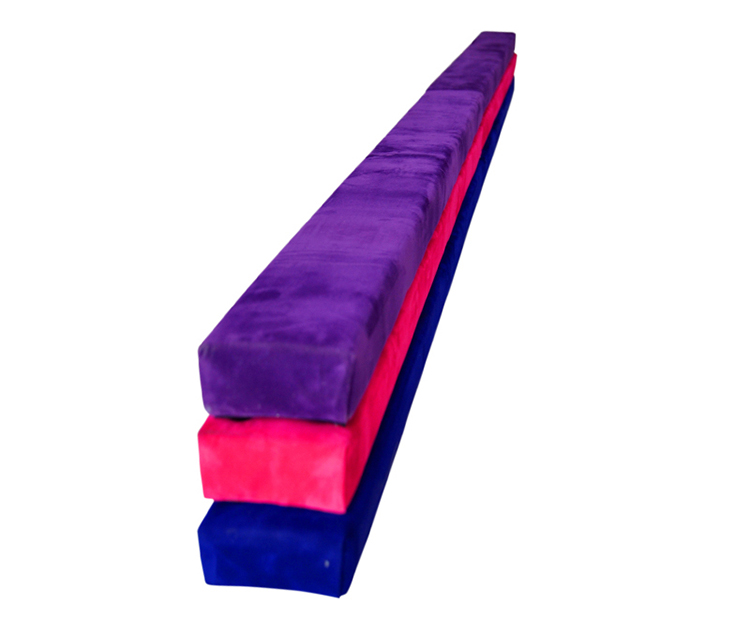 Suede Woody Balance Beam for Children 2019 Design High Flexibility