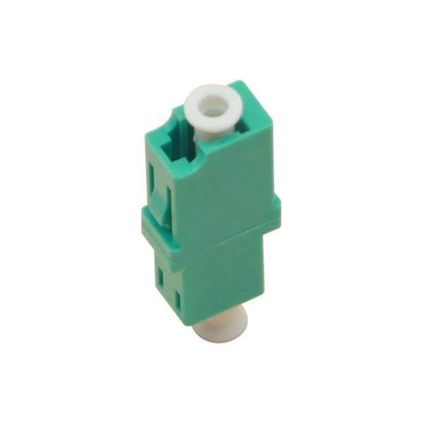 Lc Upc Female To Female Coupler Optic Fiber Adapter Plastic Material