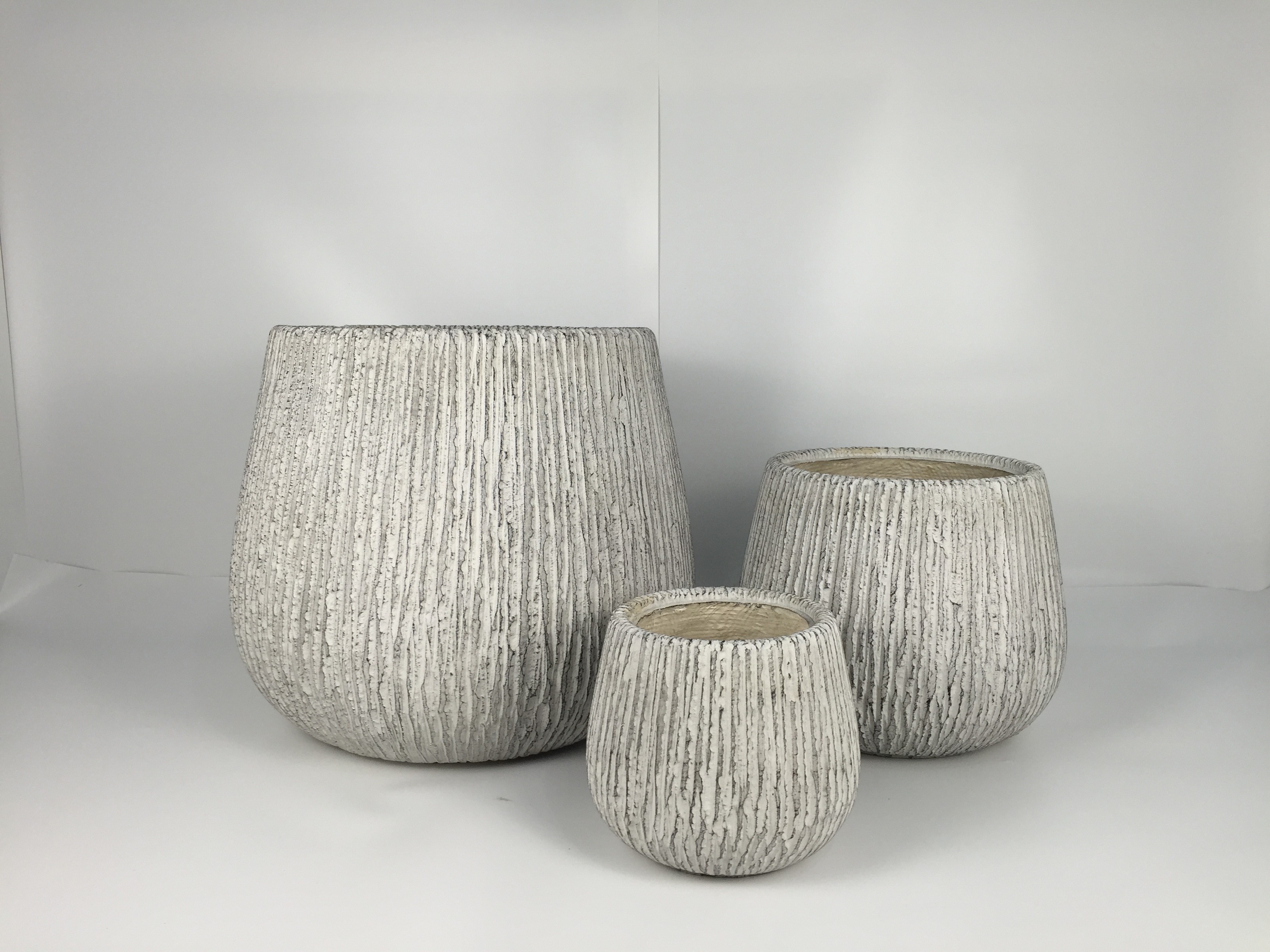 Outdoor Decor Fiber Clay Planters Durable And Stylish Designs