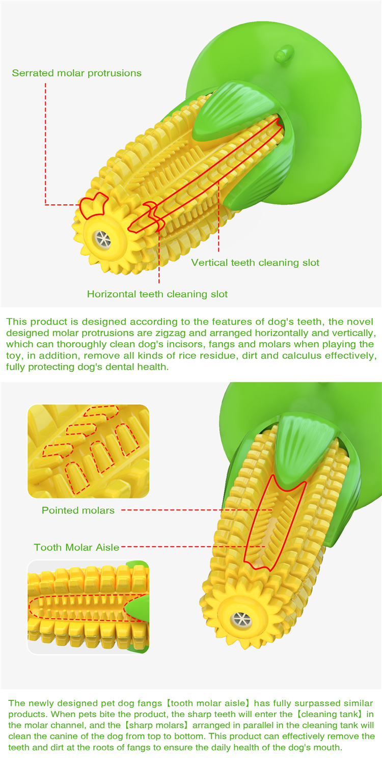 Hot Selling Dogs Toothbrush Oral Chew Cleaning Toy Pet Toothbrush Stick Pet Toys