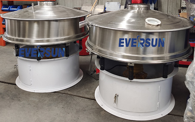 Customized Versatile Vibratory Sifter Machine 0.1 - 20t/H Capacity 1-500 Mesh Screen