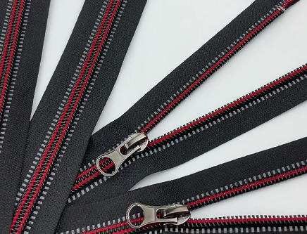 Zipper Nylon Available In Stock Luminous Fashion Durable For Clothes