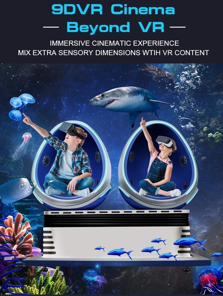 Commercial Virtual Reality Simulator Chair 360 Degree Shooting Machine