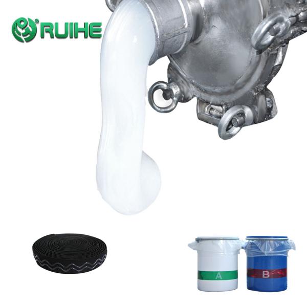 Transparent Two Part Liquid Silicone Rubber High Tensile Strength 15-30 S Curing