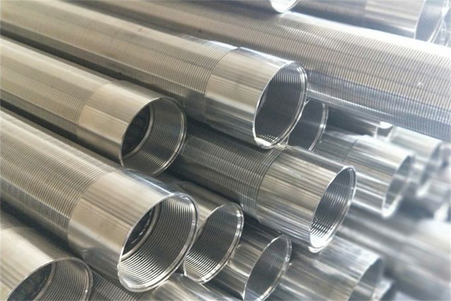 88mm Wire Wrapped Screens Anti Rust 316L Electropolished Stainless Steel Tubing