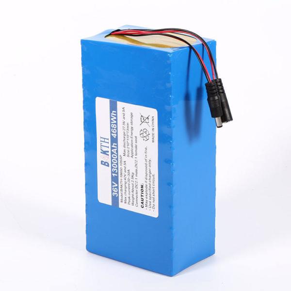 18650 Cells Lithium Battery Pack 14S14P 50.4V 35Ah With BMS for Efoil Electric