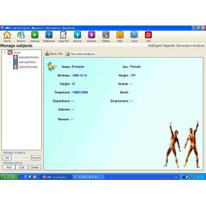 USB Quantum Magnetic Resonance Health Analyzer Computer Aided Testing System