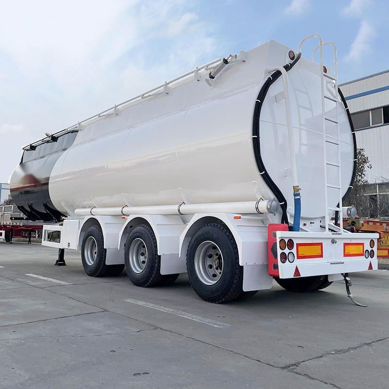 CIMC iron or aluminum alloy Cryogenic liquefied natural gas nitrogen oxygen 26.5 27.7 cbms or customize size semi trailer tanker