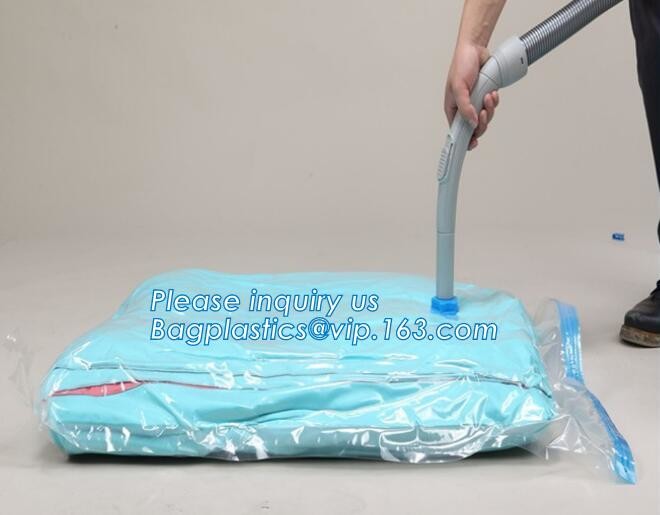 Compression Bag Space Saving, compressible vacumm seal storage bag, vacuum traveling bag without valve, bagease, bagplas