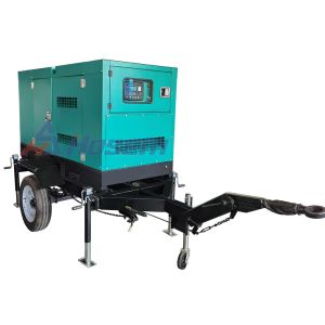 China Camping Equipment Trailer Mobile Diesel Genset With Perkins Engine on sale