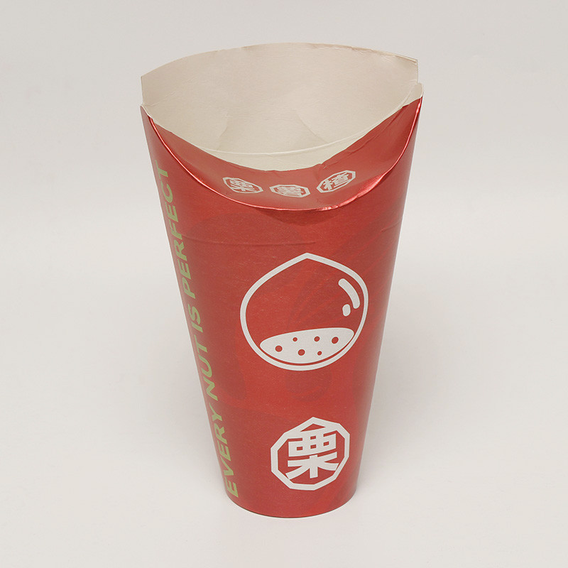 Custom Disposable Food Packaging Box Paper Take Out Popcorn Charcuterie Cups