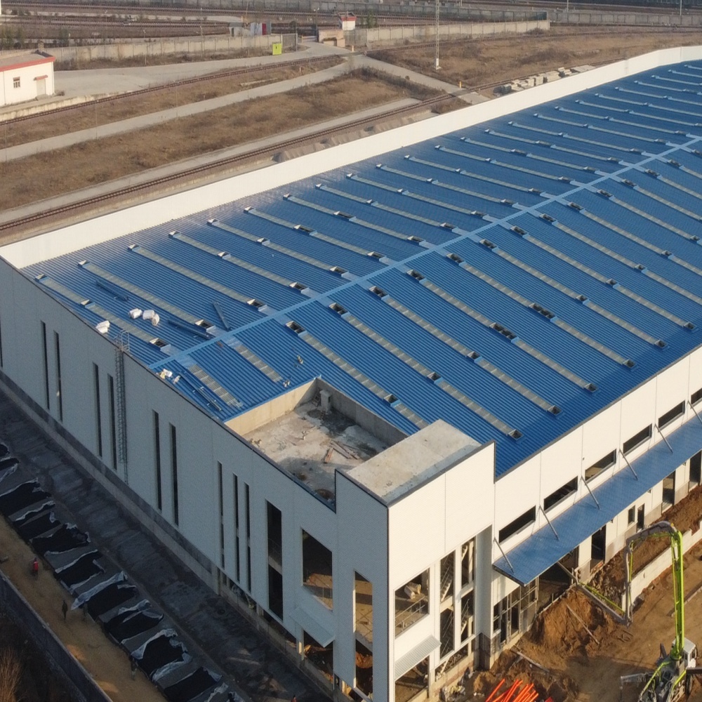  Custom Large Span Prefabricated Steel Structure Warehouse Building Manufactures