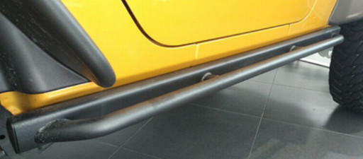 Steel Iron Tenth Anniversary Running Board Side Step Bar for Jeep Wrangler Unlimited Four Door 2007 - Present Jk
