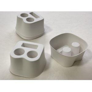 China 55mm Depth Molded Paper Pulp Renewable Thermoformed Pulp Tray on sale