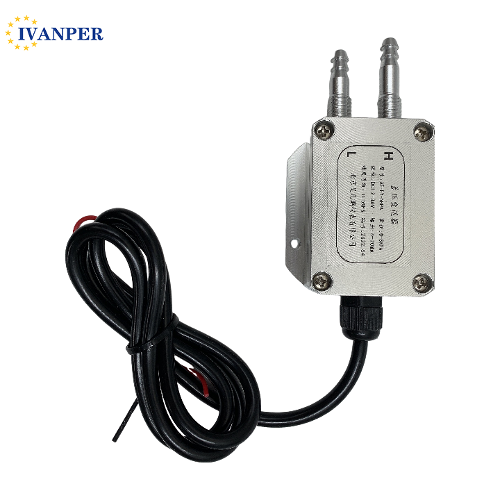 24VDC Power Supply 2024 Air Pressure Sensor for RS485 Room Differential Transmitter