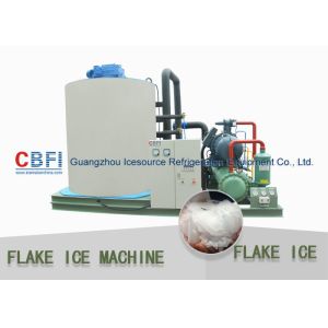 Customized 10 Tons Flake Ice Machine CBFI Compressor R507 Refrigerant